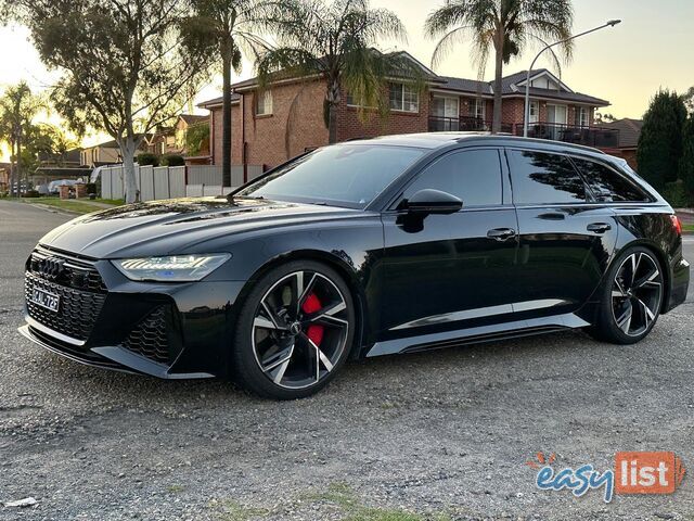 2020 AUDI RS 6 AVANT 4.0 TFSI QUATTRO MHEV 4A MY20 4D WAGON