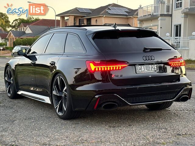 2020 AUDI RS 6 AVANT 4.0 TFSI QUATTRO MHEV 4A MY20 4D WAGON