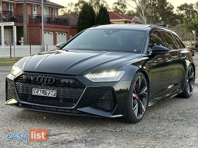 2020 AUDI RS 6 AVANT 4.0 TFSI QUATTRO MHEV 4A MY20 4D WAGON