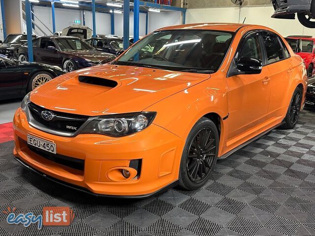 2012 SUBARU IMPREZA Clubspec WRX Sedan