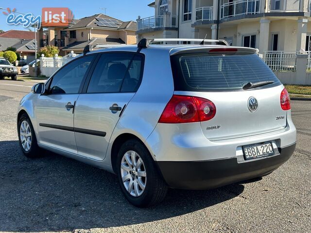 2007 VOLKSWAGEN GOLF 2.0 FSI COMFORTLINE 1K 5D HATCHBACK