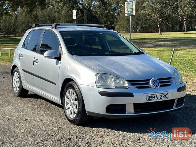 2007 VOLKSWAGEN GOLF 2.0 FSI COMFORTLINE 1K 5D HATCHBACK