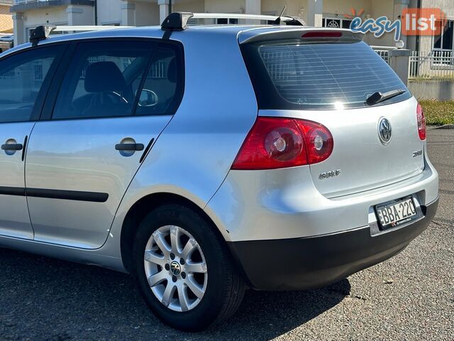 2007 VOLKSWAGEN GOLF 2.0 FSI COMFORTLINE 1K 5D HATCHBACK