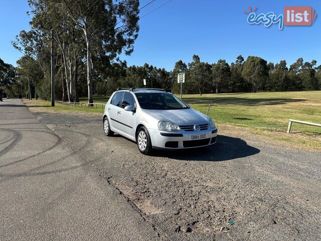 2007 VOLKSWAGEN GOLF 2.0 FSI COMFORTLINE 1K 5D HATCHBACK