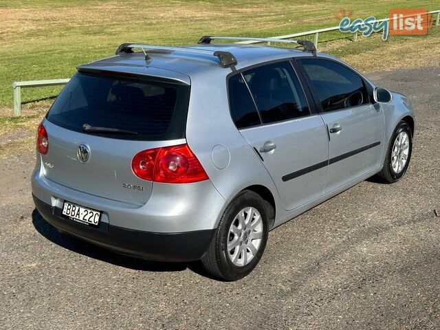 2007 VOLKSWAGEN GOLF 2.0 FSI COMFORTLINE 1K 5D HATCHBACK