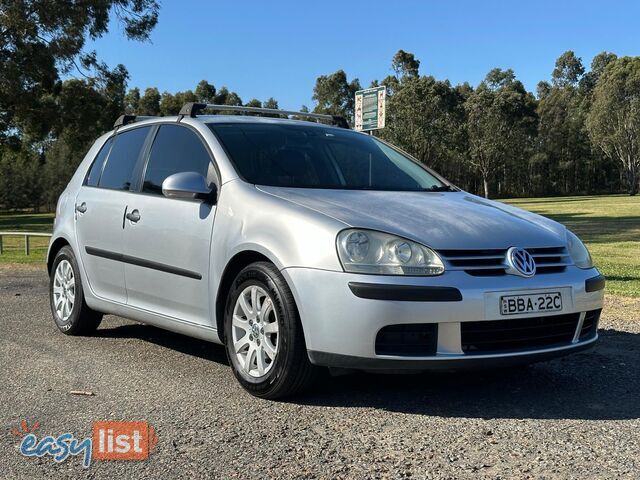 2007 VOLKSWAGEN GOLF 2.0 FSI COMFORTLINE 1K 5D HATCHBACK