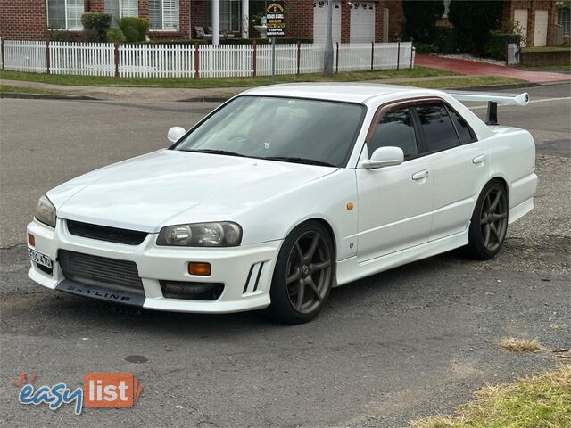 1998 NISSAN SKYLINE GT-T R34 2D COUPE
