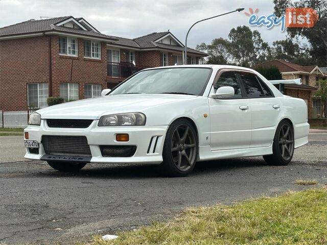 1998 NISSAN SKYLINE GT-T R34 2D COUPE