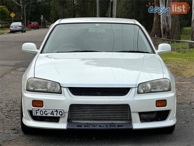 1998 NISSAN SKYLINE GT-T R34 2D COUPE