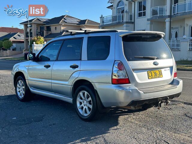 2007 SUBARU FORESTER XS MY07 4D WAGON