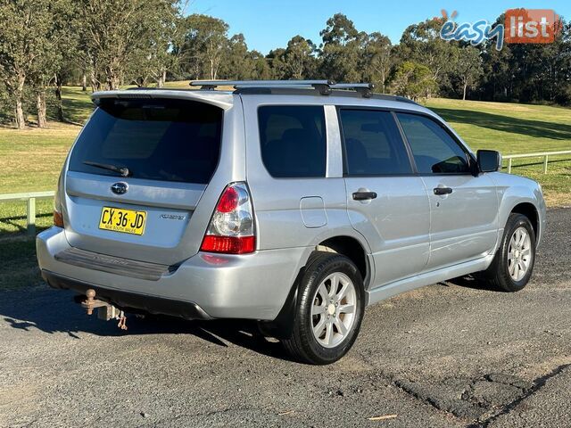 2007 SUBARU FORESTER XS MY07 4D WAGON