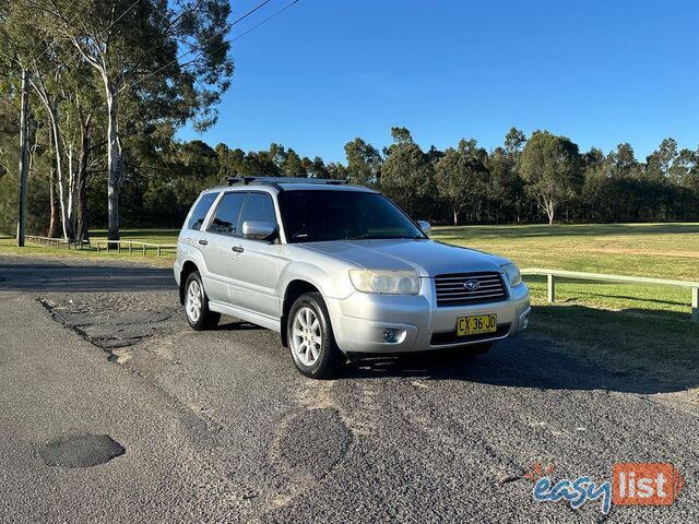 2007 SUBARU FORESTER XS MY07 4D WAGON