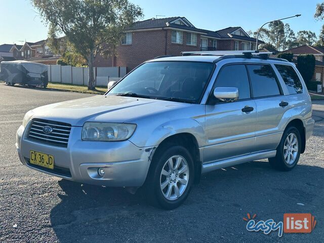 2007 SUBARU FORESTER XS MY07 4D WAGON