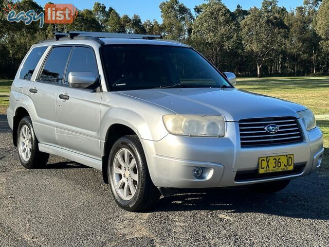 2007 SUBARU FORESTER XS MY07 4D WAGON