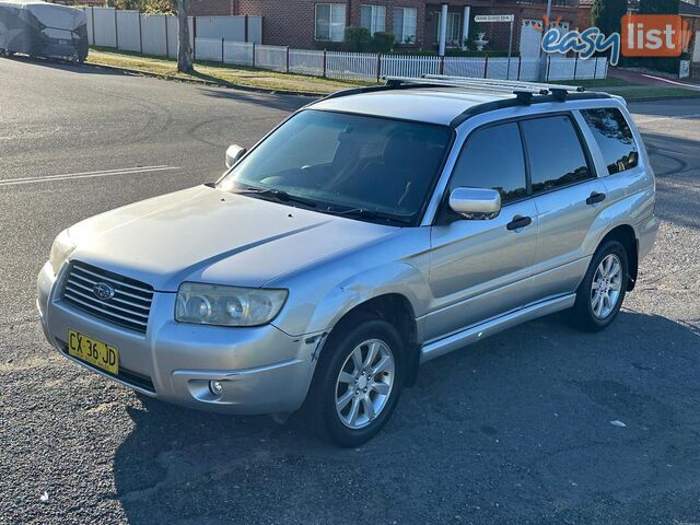 2007 SUBARU FORESTER XS MY07 4D WAGON