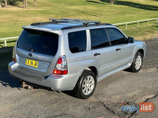 2007 SUBARU FORESTER XS MY07 4D WAGON