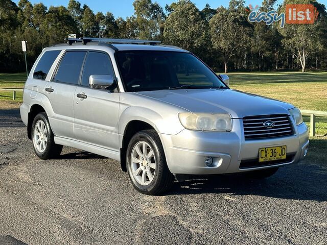 2007 SUBARU FORESTER XS MY07 4D WAGON