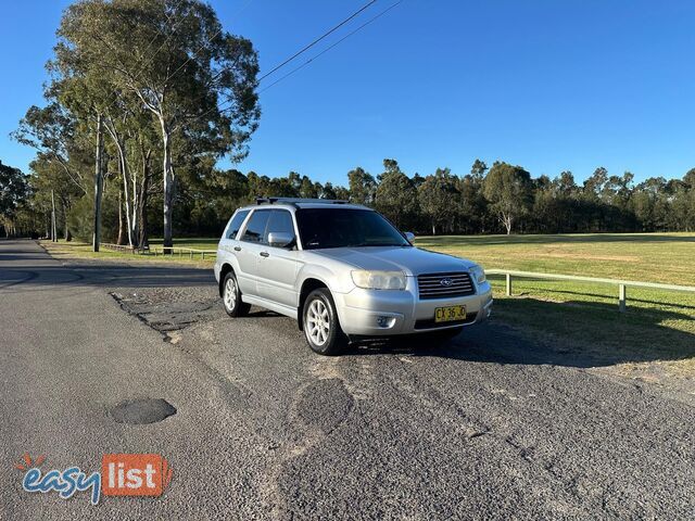 2007 SUBARU FORESTER XS MY07 4D WAGON