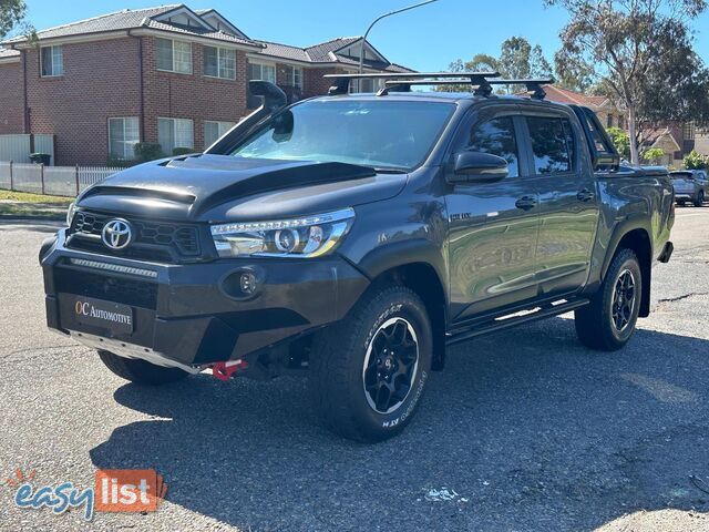 2018 TOYOTA HILUX RUGGED X (4x4) GUN126R DUAL CAB UTILITY