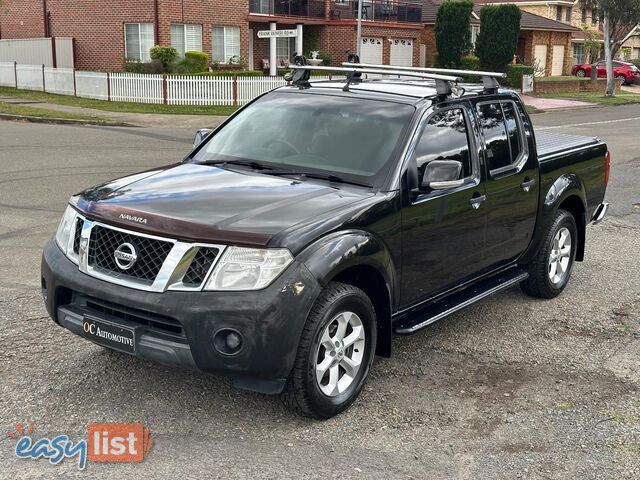 2013 NISSAN NAVARA ST (4x4) D40 MY12 DUAL CAB P/UP