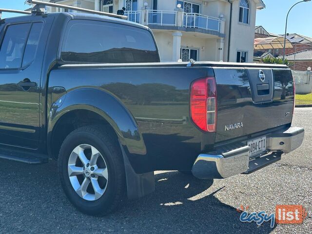 2013 NISSAN NAVARA ST (4x4) D40 MY12 DUAL CAB P/UP