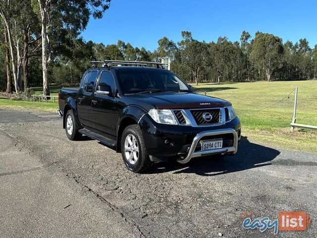 2013 NISSAN NAVARA ST (4x4) D40 MY12 DUAL CAB P/UP