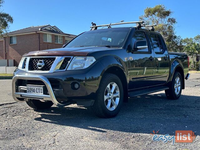 2013 NISSAN NAVARA ST (4x4) D40 MY12 DUAL CAB P/UP