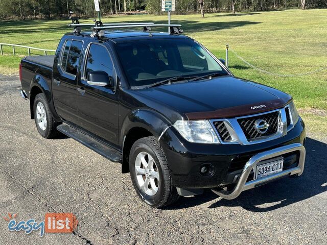 2013 NISSAN NAVARA ST (4x4) D40 MY12 DUAL CAB P/UP