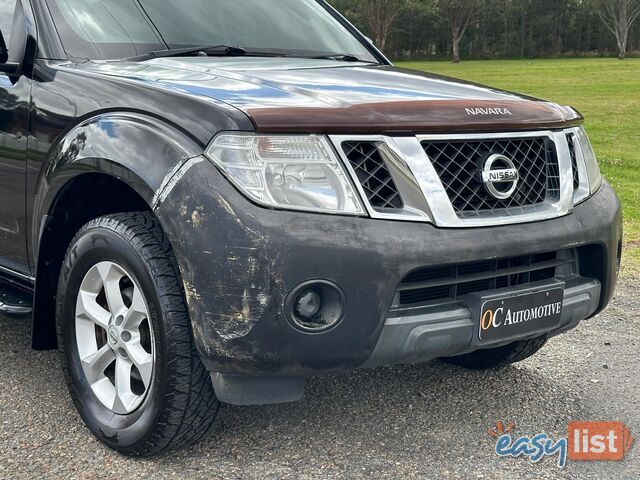 2013 NISSAN NAVARA ST (4x4) D40 MY12 DUAL CAB P/UP