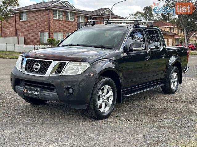 2013 NISSAN NAVARA ST (4x4) D40 MY12 DUAL CAB P/UP