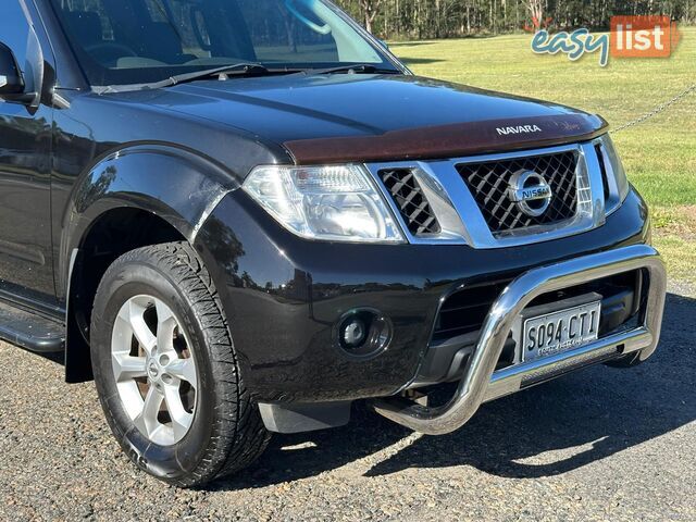 2013 NISSAN NAVARA ST (4x4) D40 MY12 DUAL CAB P/UP