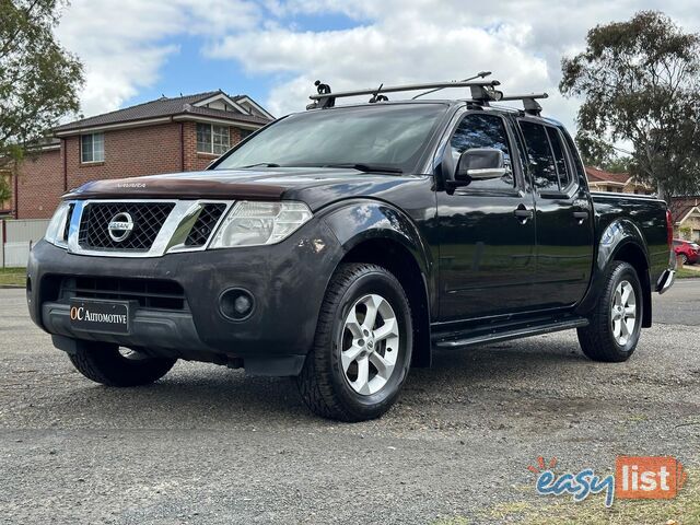 2013 NISSAN NAVARA ST (4x4) D40 MY12 DUAL CAB P/UP