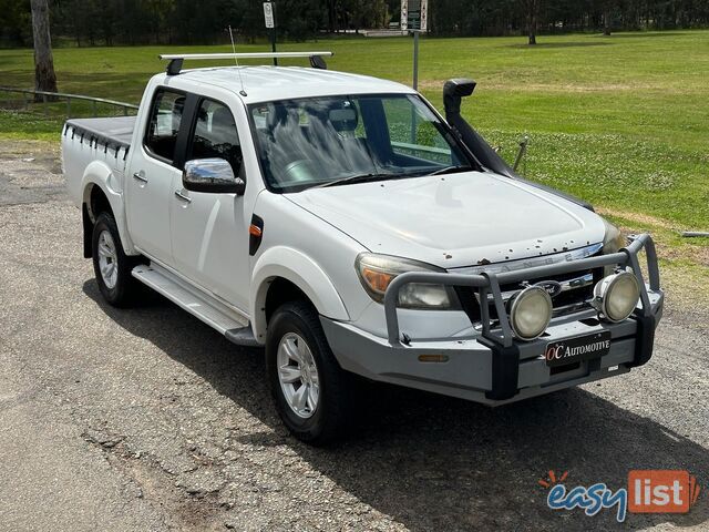 2009 FORD RANGER XLT (4x4) PJ DUAL CAB P/UP