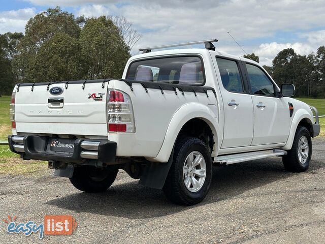 2009 FORD RANGER XLT (4x4) PJ DUAL CAB P/UP