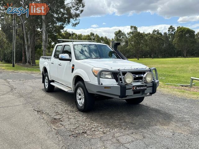 2009 FORD RANGER XLT (4x4) PJ DUAL CAB P/UP