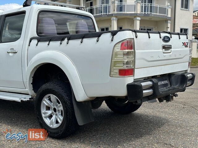 2009 FORD RANGER XLT (4x4) PJ DUAL CAB P/UP