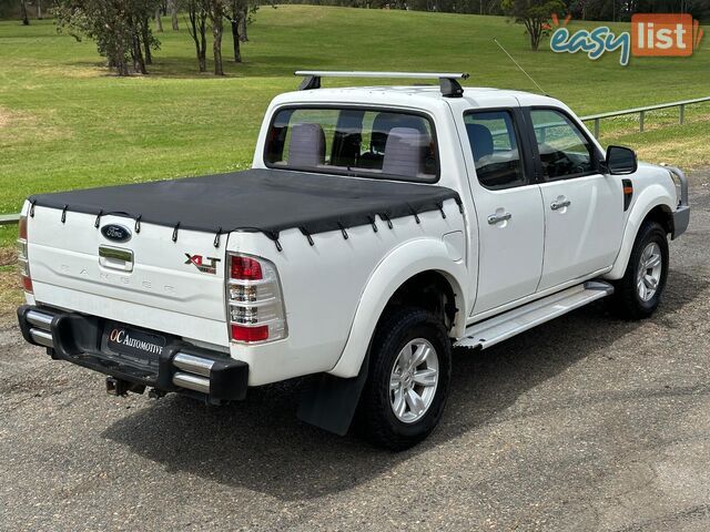 2009 FORD RANGER XLT (4x4) PJ DUAL CAB P/UP