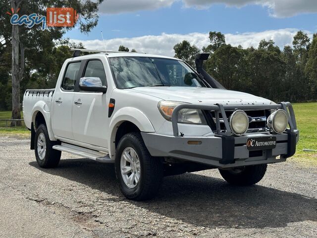 2009 FORD RANGER XLT (4x4) PJ DUAL CAB P/UP