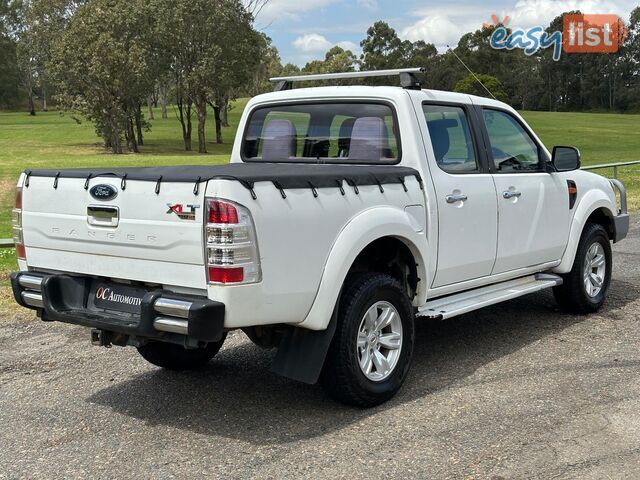 2009 FORD RANGER XLT (4x4) PJ DUAL CAB P/UP