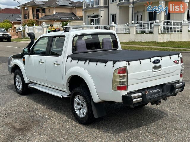 2009 FORD RANGER XLT (4x4) PJ DUAL CAB P/UP