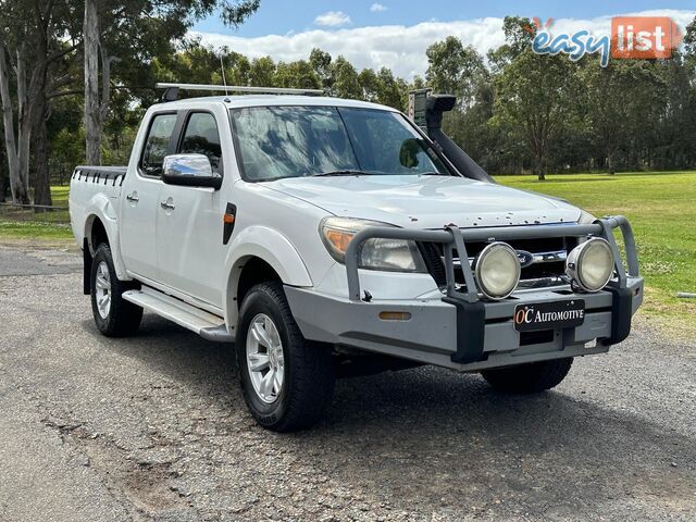 2009 FORD RANGER XLT (4x4) PJ DUAL CAB P/UP