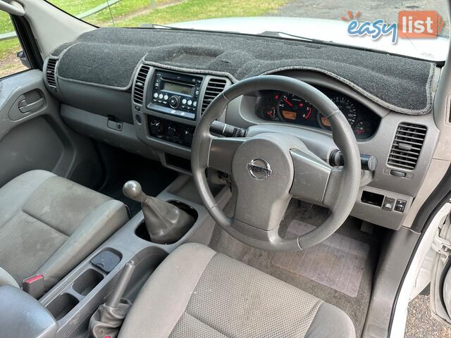 2009 NISSAN NAVARA RX (4x4) D40 DUAL CAB P/UP