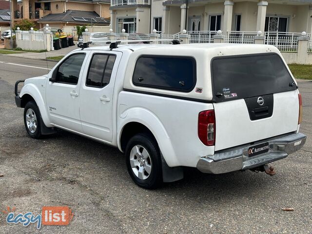 2009 NISSAN NAVARA RX (4x4) D40 DUAL CAB P/UP