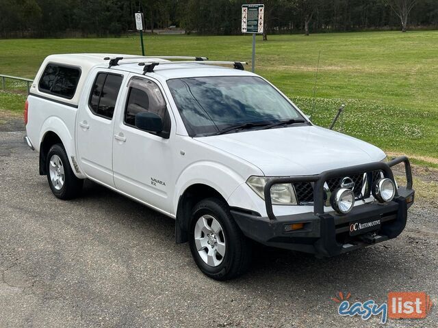 2009 NISSAN NAVARA RX (4x4) D40 DUAL CAB P/UP