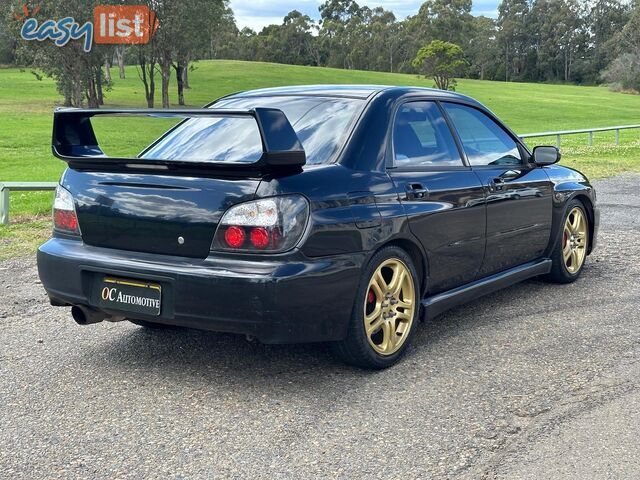 2002 SUBARU IMPREZA WRX (AWD) MY03 4D SEDAN