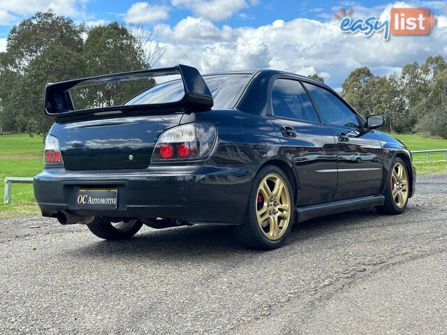 2002 SUBARU IMPREZA WRX (AWD) MY03 4D SEDAN