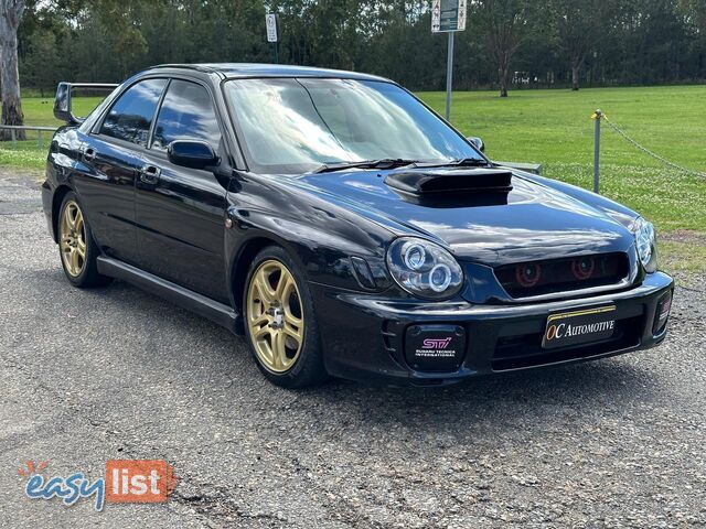 2002 SUBARU IMPREZA WRX (AWD) MY03 4D SEDAN