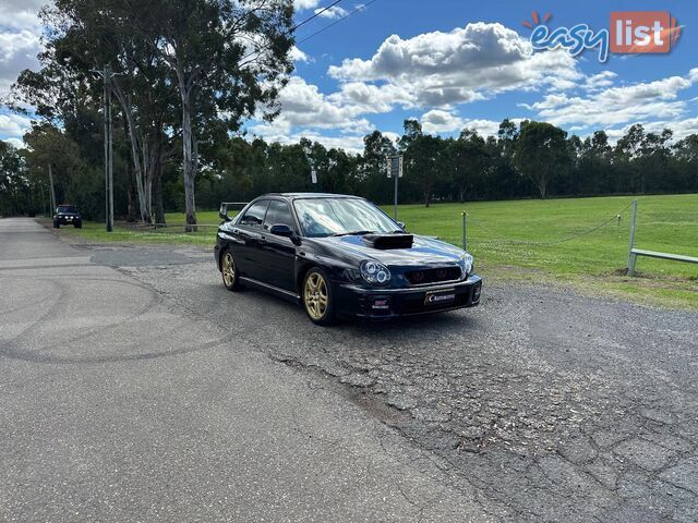 2002 SUBARU IMPREZA WRX (AWD) MY03 4D SEDAN