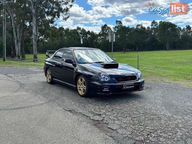 2002 SUBARU IMPREZA WRX (AWD) MY03 4D SEDAN