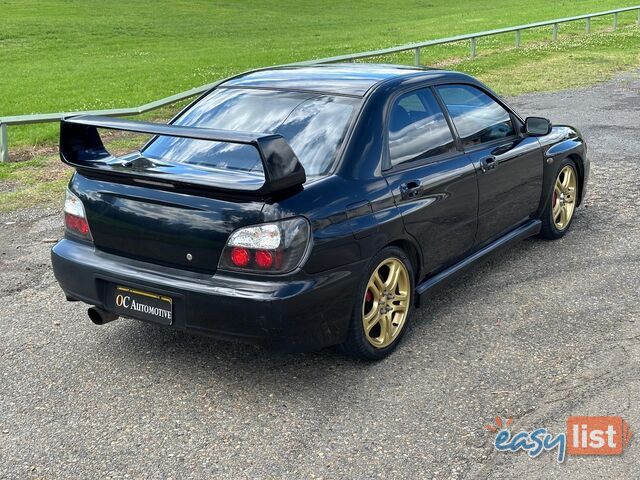 2002 SUBARU IMPREZA WRX (AWD) MY03 4D SEDAN